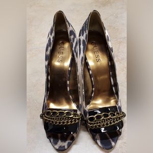 Guess Leopard Print Pumps